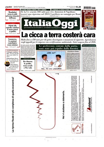 Italia oggi : quotidiano di economia finanza e politica